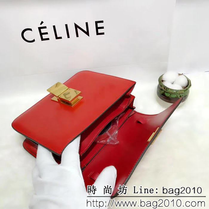 CELINE賽琳原單 classic box新潮經典豆腐包 單肩斜挎包 SL1837